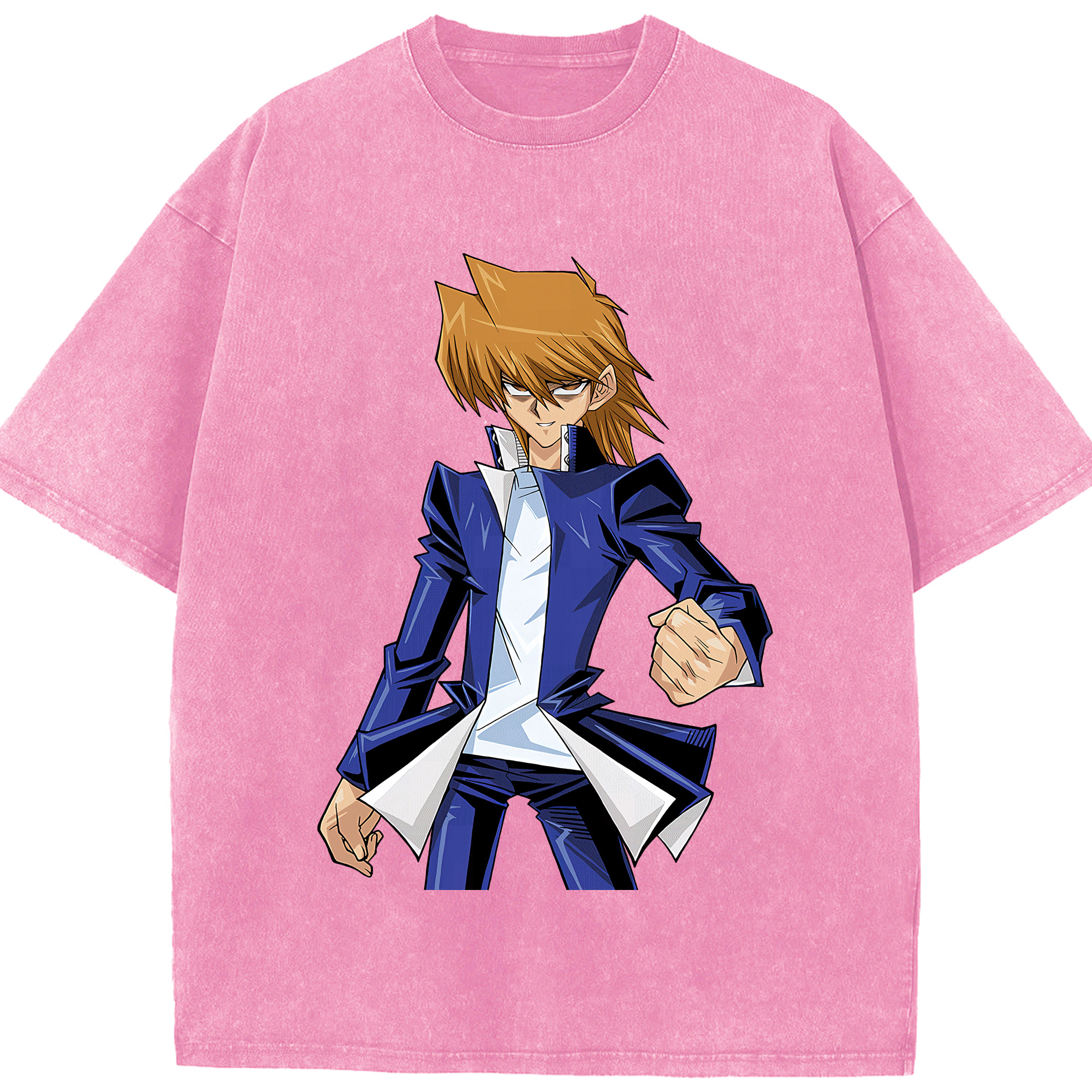 （画像用） 遊☆戯☆王 Yu-Gi-Oh! 綿100% ヴィンテージ風 半袖Tシャツ（フロントプリント）